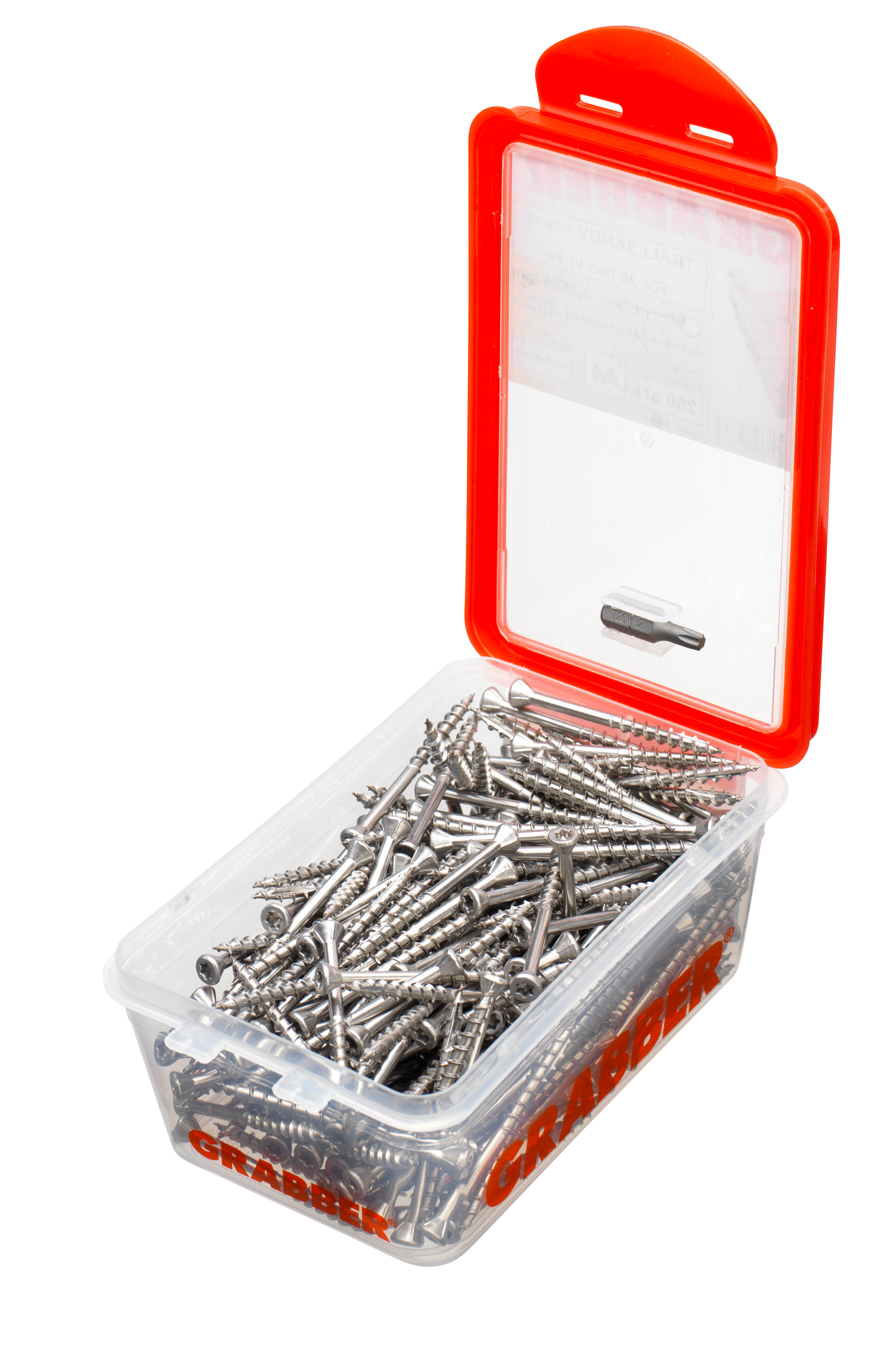 TRALLSKRUV GRABBER FRÄSSPETS SPÅR17, T20 A4 4,2X55