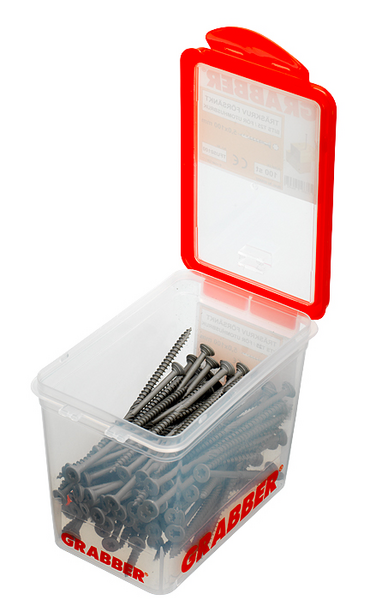 TRÄSKRUV GRABBER BITS T25 UTV FÖRSÄNKT E-COAT 5,0X100 100ST