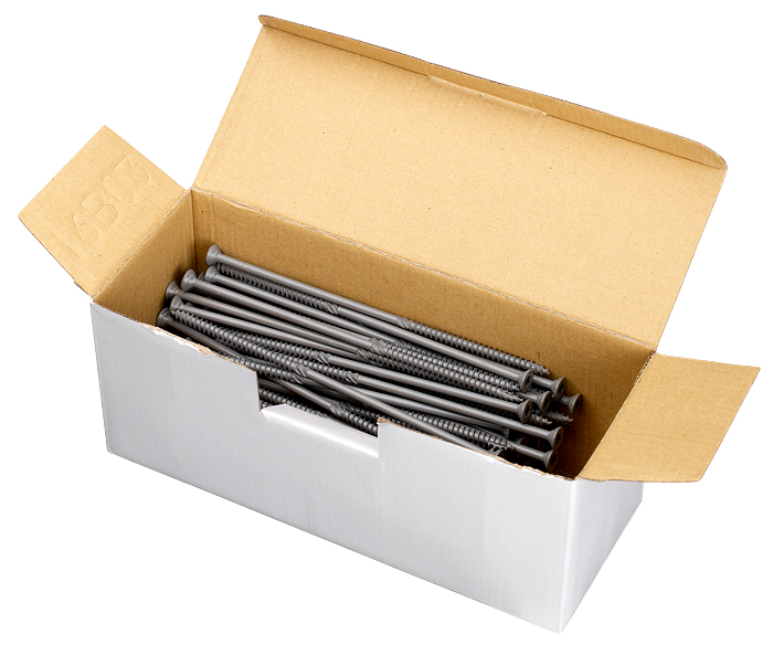 TRÄSKRUV GRABBER BITS T30 UTV FÖRSÄNKT E-COAT 6,0X180 100ST