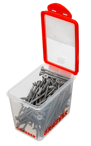 TRÄSKRUV GRABBER BITS T30 UTV FÖRSÄNKT E-COAT 6,0X80 100ST