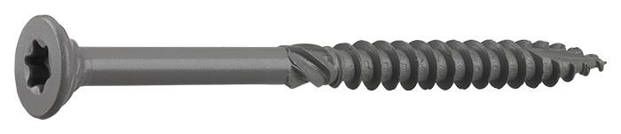 TRÄSKRUV GRABBER BITS T30 UTV FÖRSÄNKT E-COAT 6,0X80 100ST