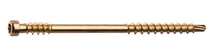 LISTSKRUV GRABBER GULKROM 3,3X62