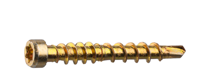 LISTSKRUV GRABBER GULKROM 3,3X28