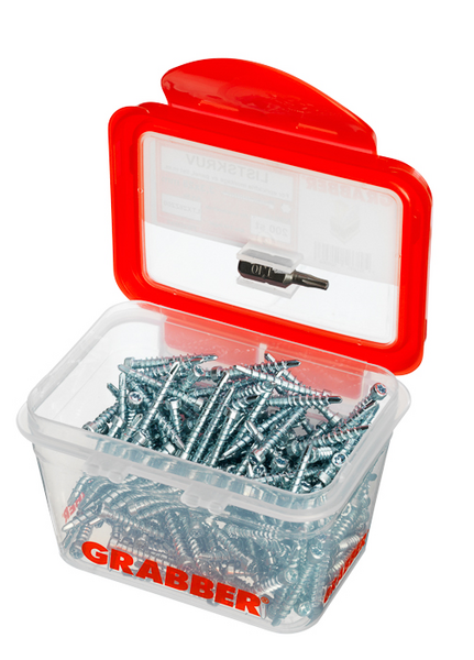 LISTSKRUV GRABBER ZINK 3,3X28 200ST