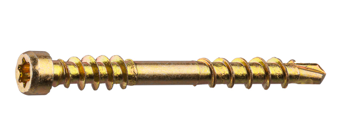 LISTSKRUV GRABBER GULKROM 3,3X35