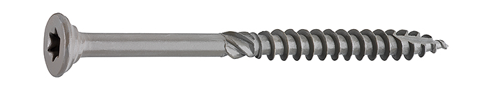 TRÄSKRUV GRABBER FÖRSÄNKT CA E-COAT, BITS T30 UTV 6,0X80 40ST