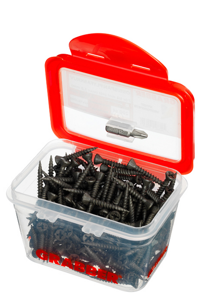 OSB/SPÅN/PLYFASKRUV GRABBER GV16J200, VECTOR 3,8X28 200ST