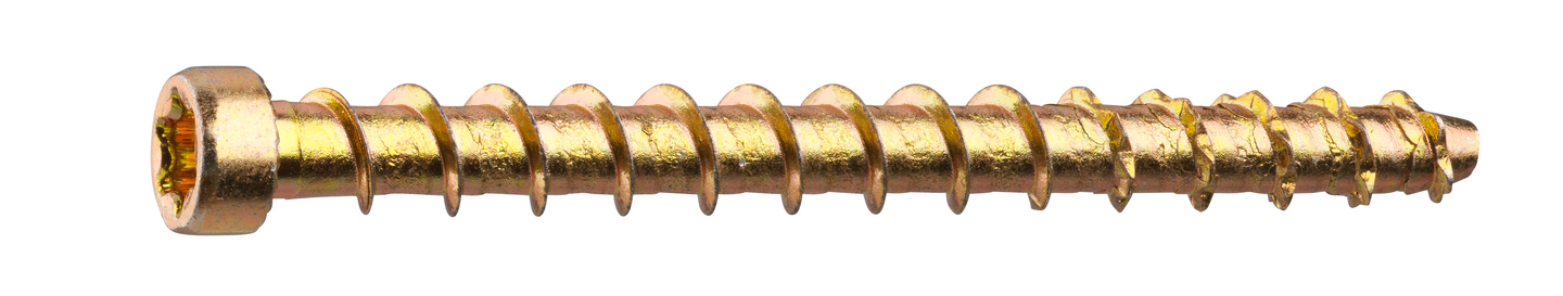 BETONGSKRUV GRABBER FÖR LISTER/SOCKLAR, GUL 4,5X50 200ST