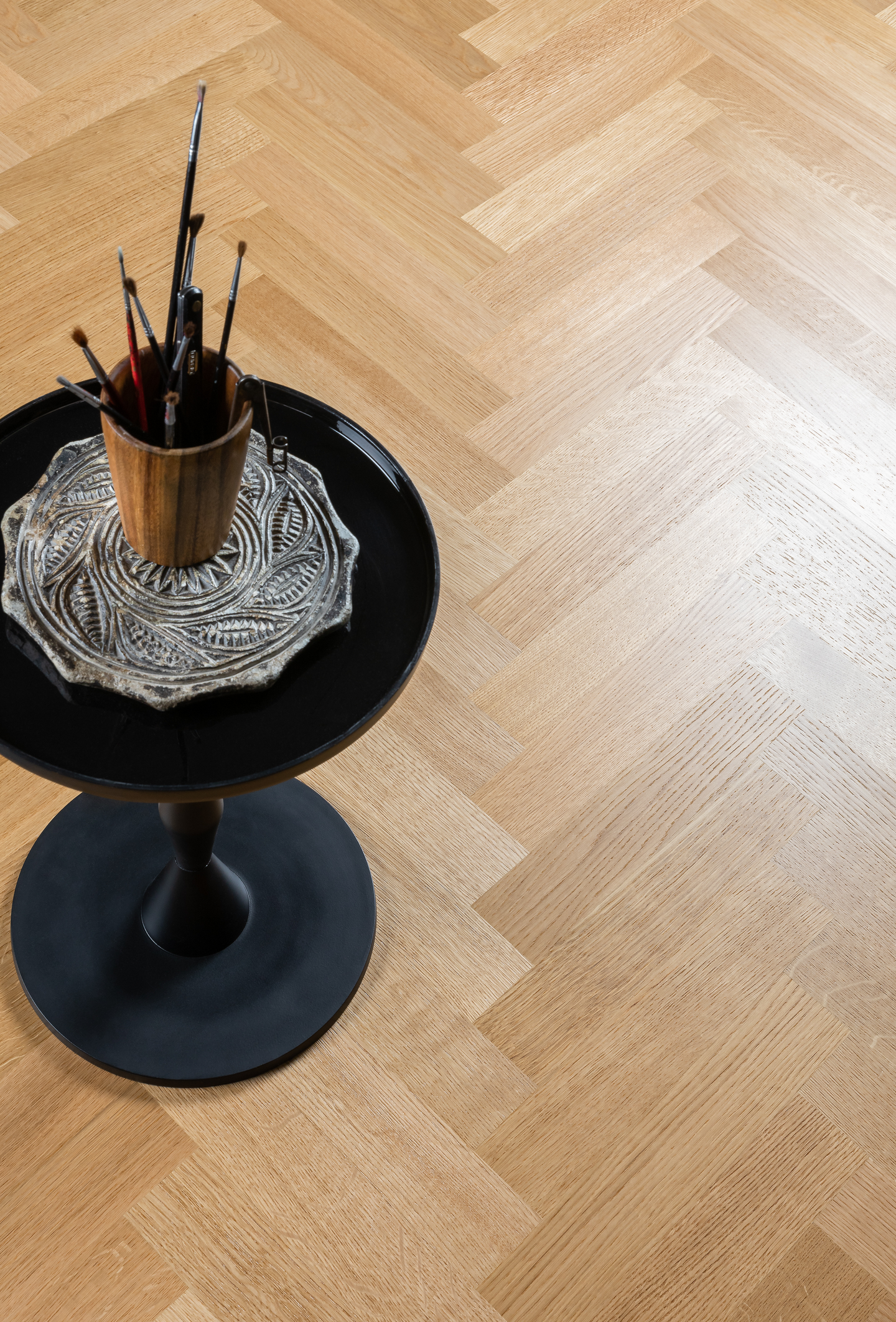 Kalanruotoparketti Bjelin Stockholm Select tammi mattanatural