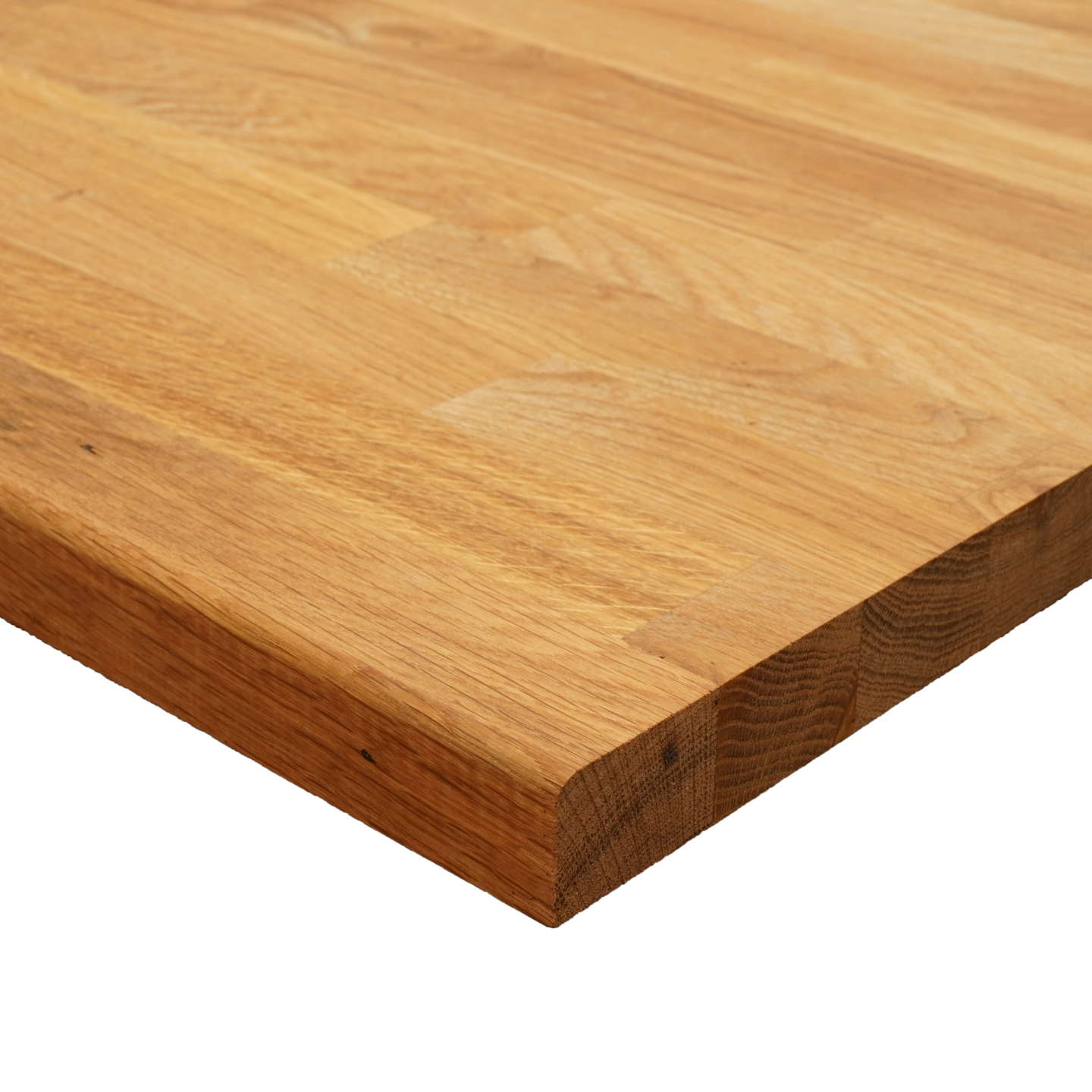 BÄNKSKIVA EK 610X3000X30 OLJAD EKONOMI, RUNDAD FRAMKANT