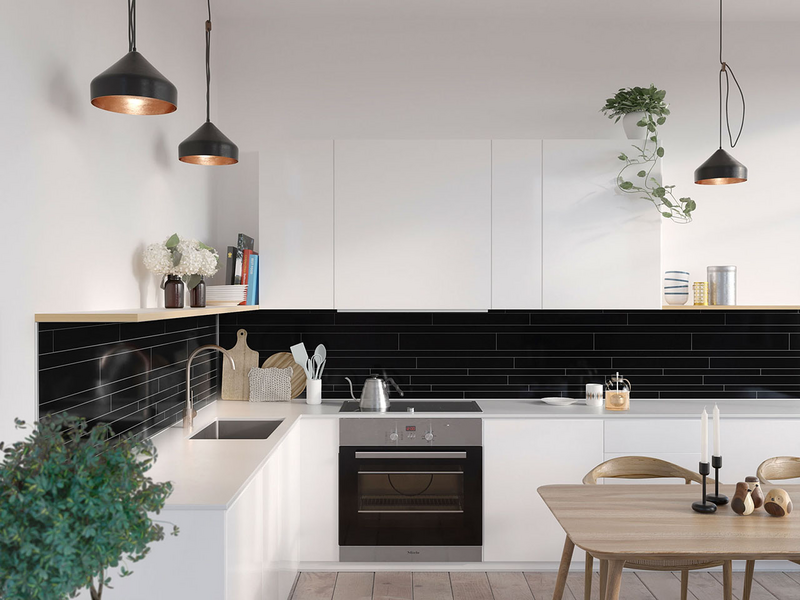 Välitilalevy Fibo 2124-KM99 HG New York Black