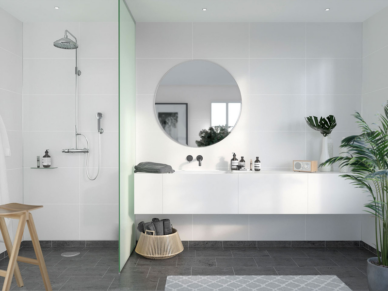 Sisustuslevy Fibo 1091-M6040 S Rhodos White