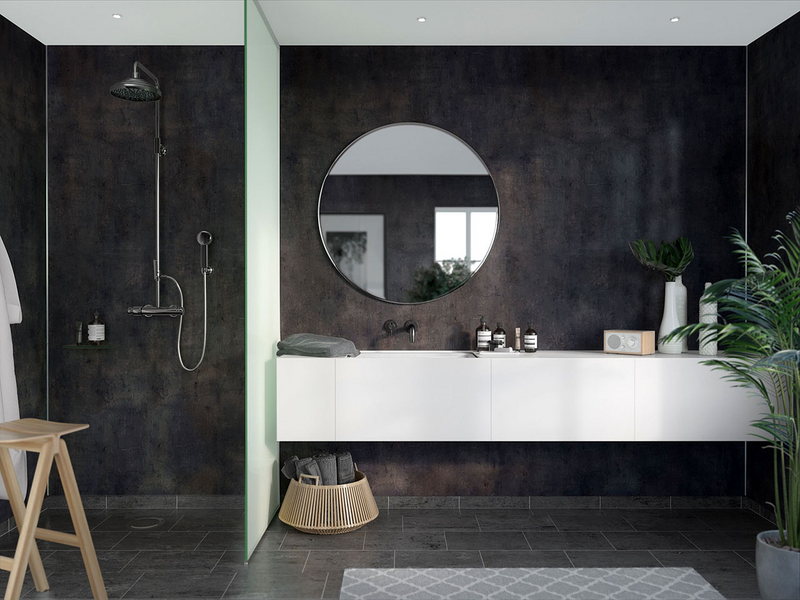 Sisustuslevy Fibo 8056-M00 STN Lentini Dark