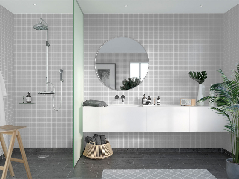 Sisustuslevy Fibo 2090-M0303 EM Lightgrey Colour Collection