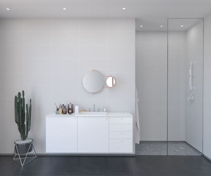 Sisustuslevy Fibo 2090-LM6030 EM Light Grey Tall Panels