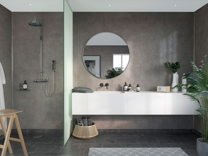 Sisustuslevy Fibo 4746-M00 STN Grey Sahara