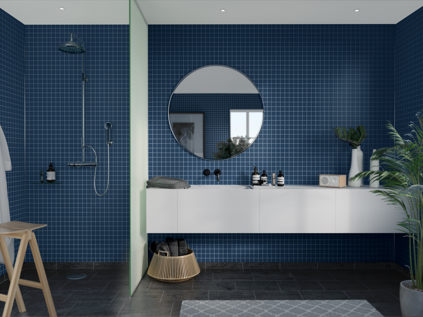 Sisustuslevy Fibo 5230-M0303 EM Smokey Blue