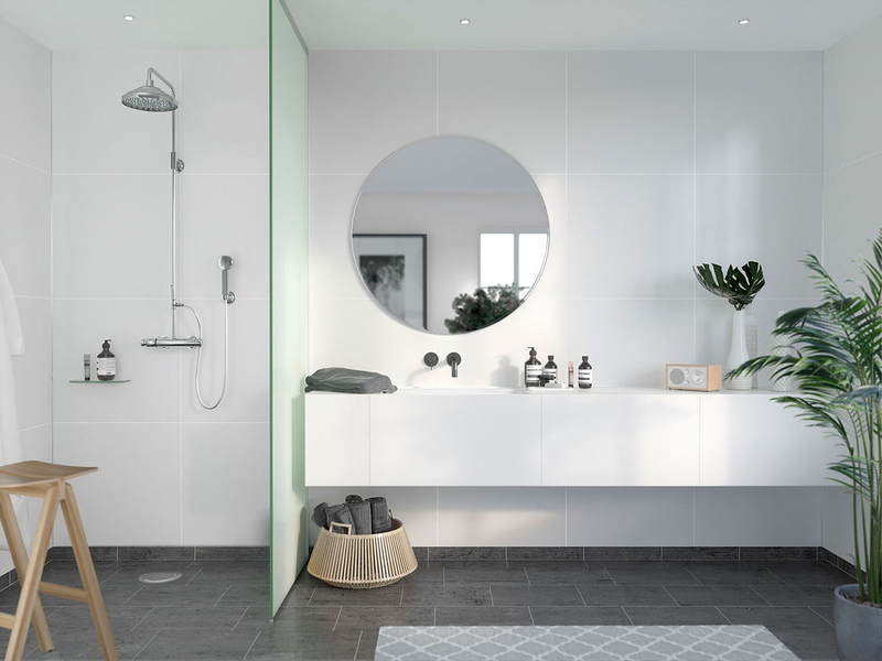 Sisustuslevy Fibo 1091-M6060 S Rhodos White