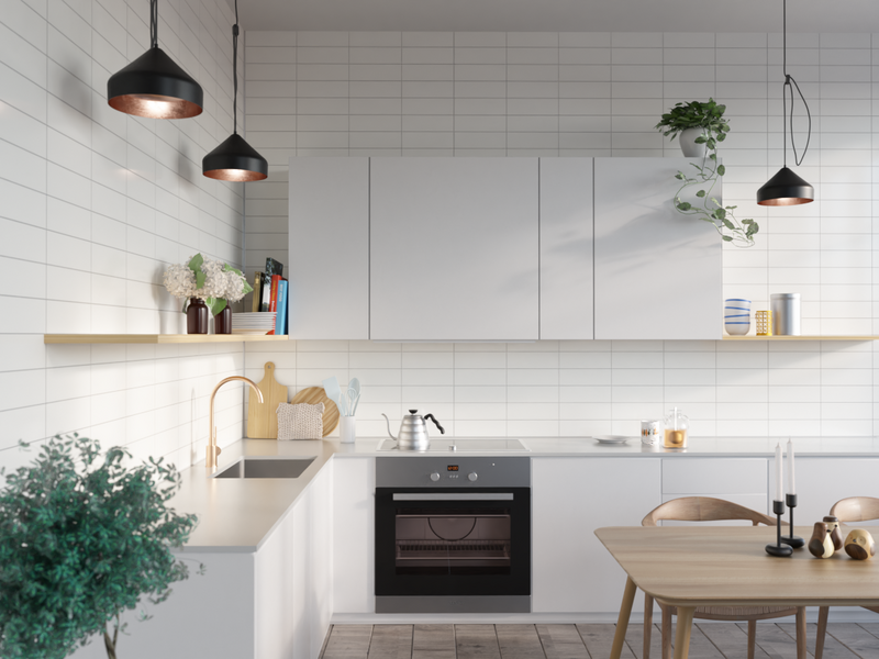 Sisustuslevy Fibo 3091-M3010 HG Denver White