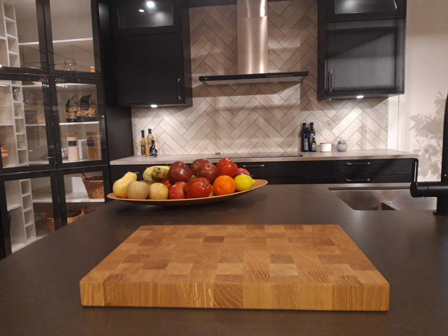 SKÄRBRÄDA MASSIV EK ÄNDTRÄ 40X450X300