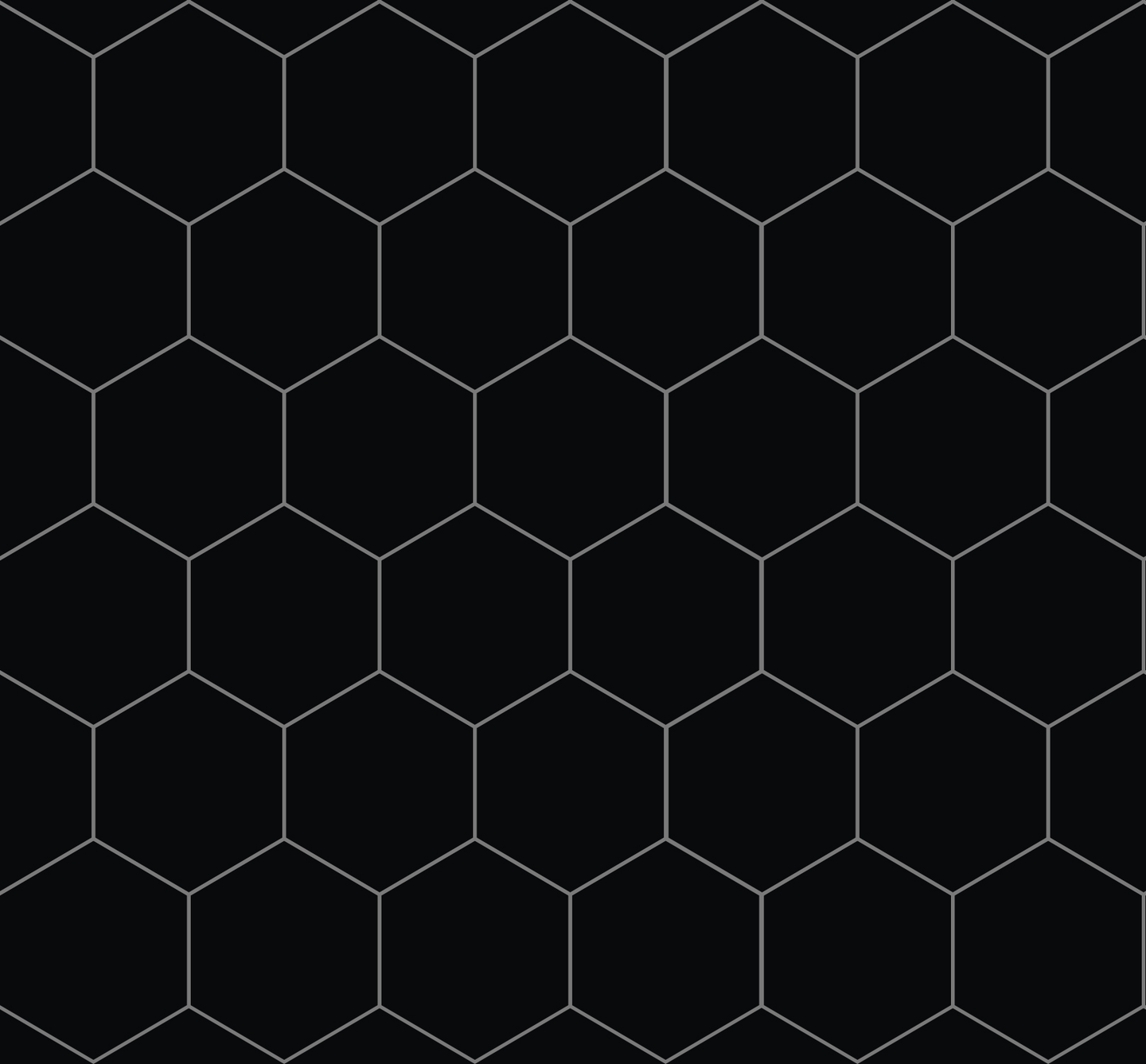 Välitilalevy Fibo 2024-KM71 S Black (Hexagon)