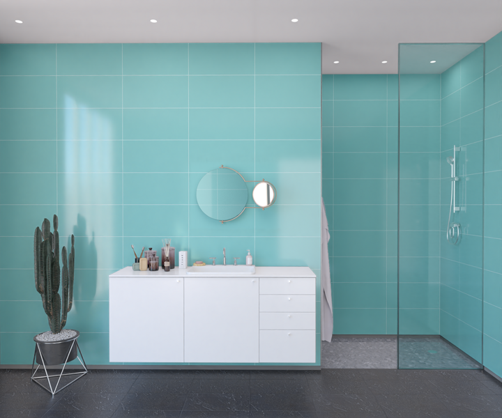 Sisustuslevy Fibo 2212-LM6030 HG Aquamarine