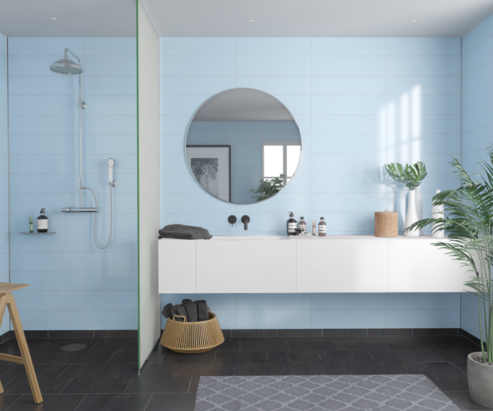 Sisustuslevy Fibo 5203-M6015 HG Frozen Blue