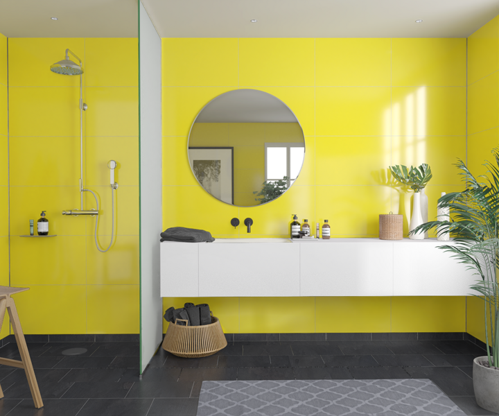 Sisustuslevy Fibo 5223M6040 Yellow