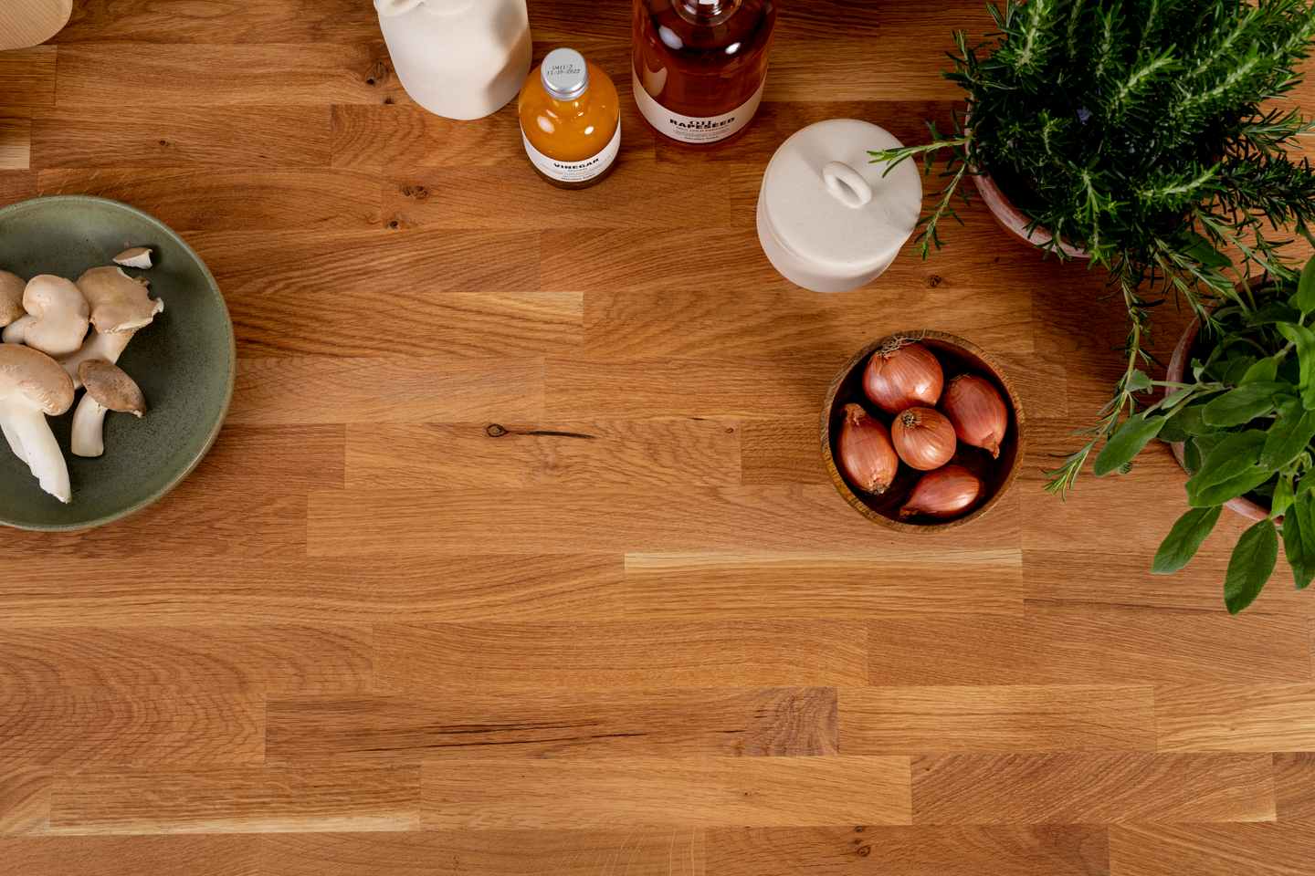 BÄNKSKIVA BO ANDREN MASSIV EK OLJAD RAK KANT 30X635X3020MM