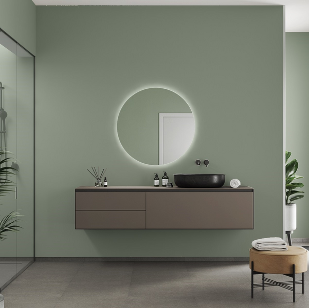 Sisustuslevy Fibo 5206-L00 EM Olive Green 60x302cm