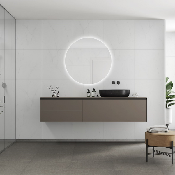 Sisustuslevy Fibo 11x620x2400 2487-M6060 S Bianco Marble