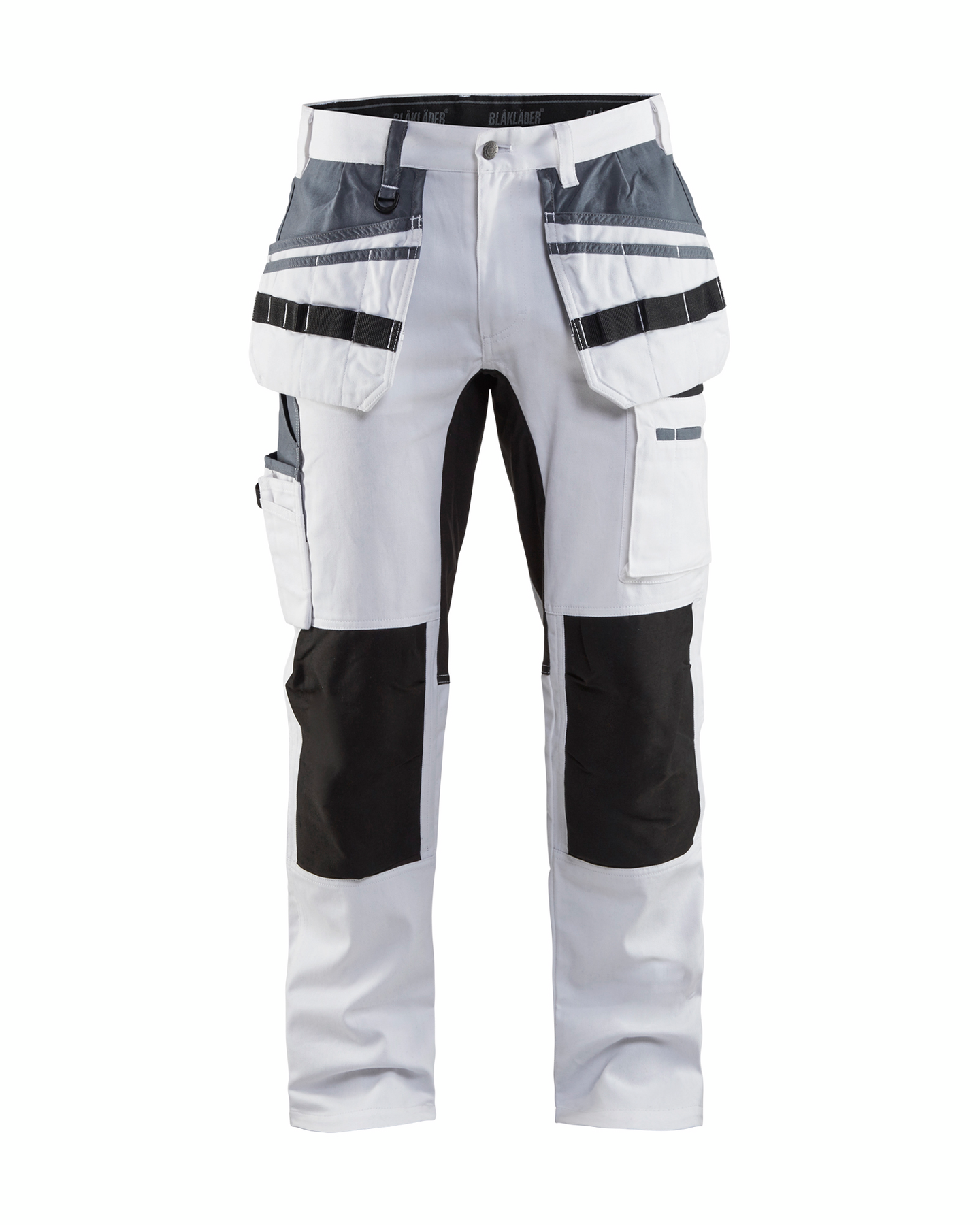 Maalarinhousut Blåkläder 191010001099 Stretch valkoinen/musta