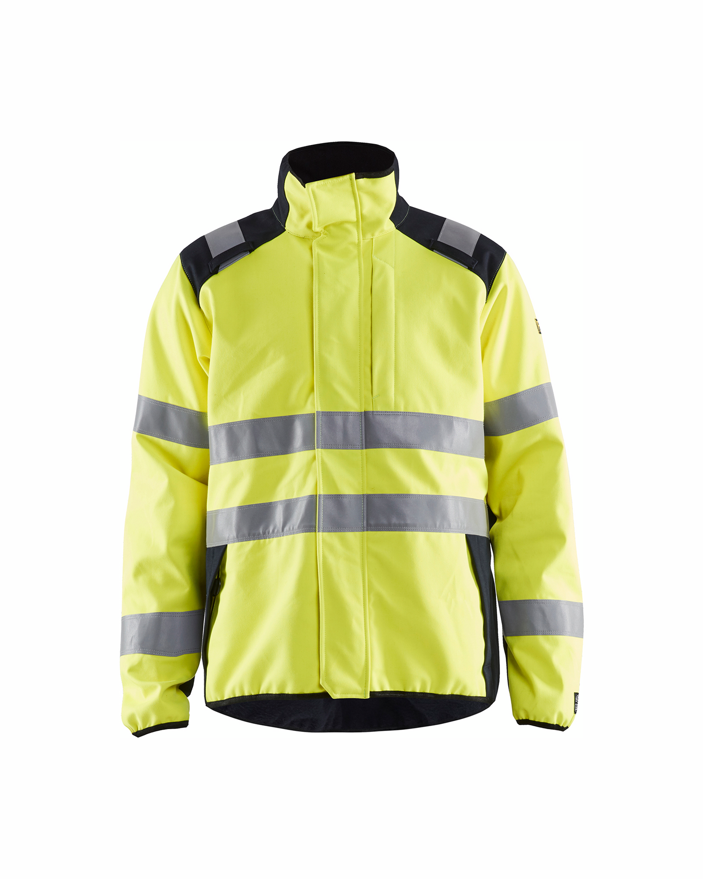 Softshell-takki Blåkläder huomiokeltainen/mariininsininen 494815603389