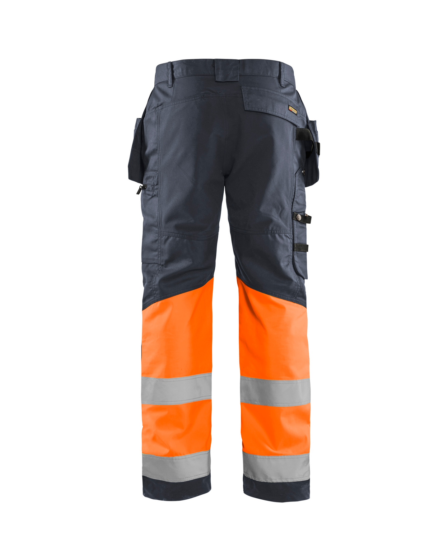 Riipputaskuhousut Blåkläder harmaa/huomio-oranssi 155818119653