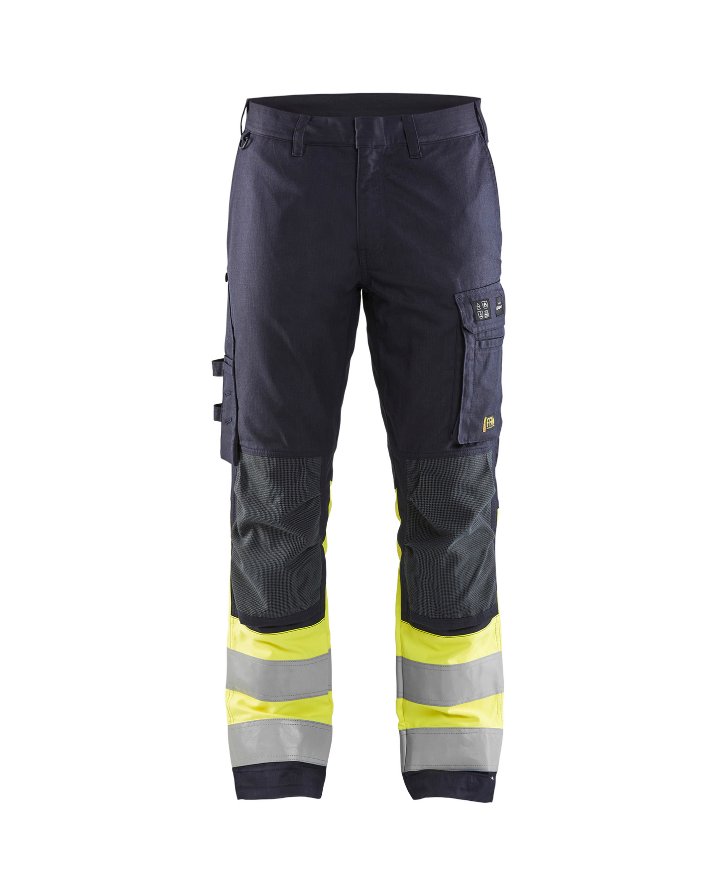 Housut Blåkläder 178715128933 palosuojattu mariininsininen/huomiokeltainen