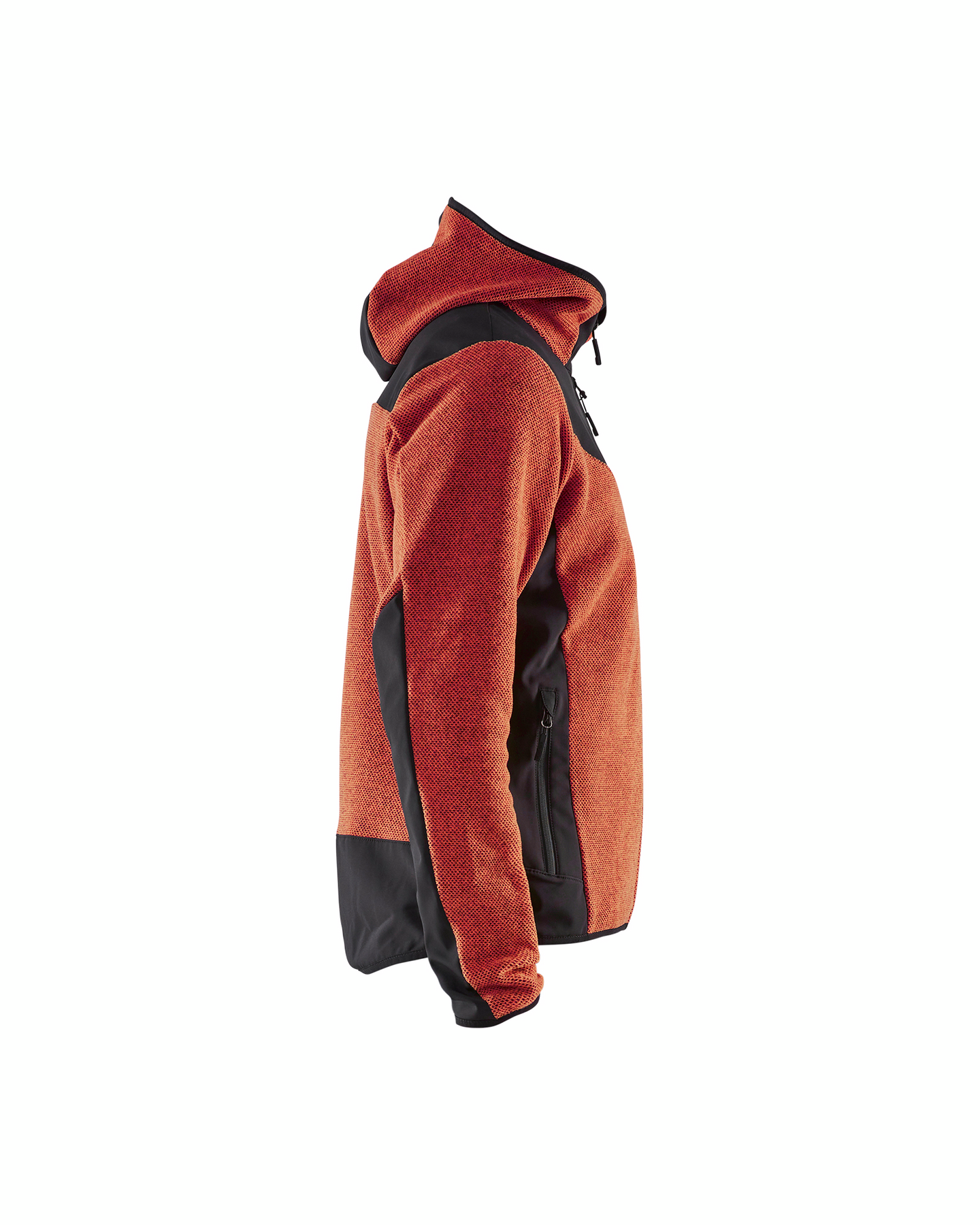 Softshell-takki Blåkläder neulottu ruosteenpunainen/musta 594025365999