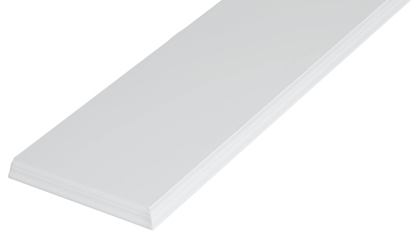 FÖNSTERBÄNK DURI 180 SLÄT VIT, SLÄT