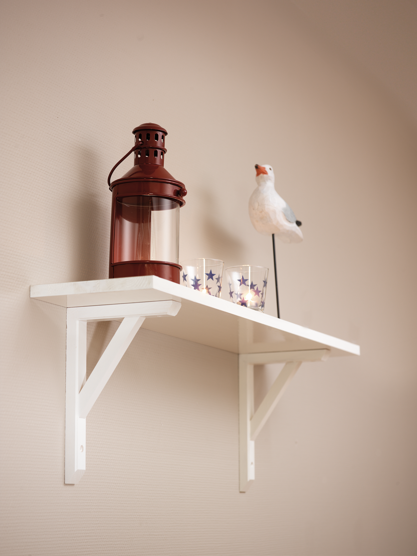 KONSOL DURI BOMMEN VIT 140X205MM, GLANS 35 140X205