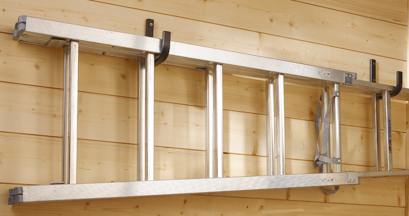 U-koukku Pisla soikea 30/15-200mm musta