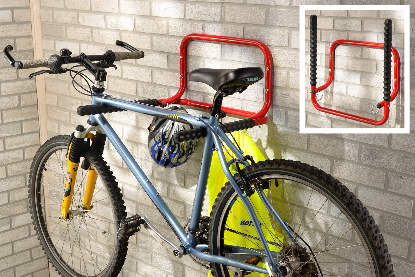 Polkupyöräteline Pisla taittomalli teräs/maalattu