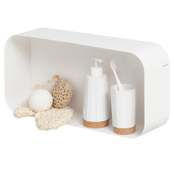 Seinähyllykkö Sealskin brix valkoinen iso