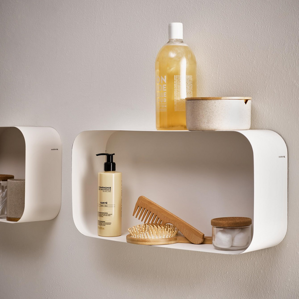 Seinähyllykkö Sealskin brix valkoinen iso