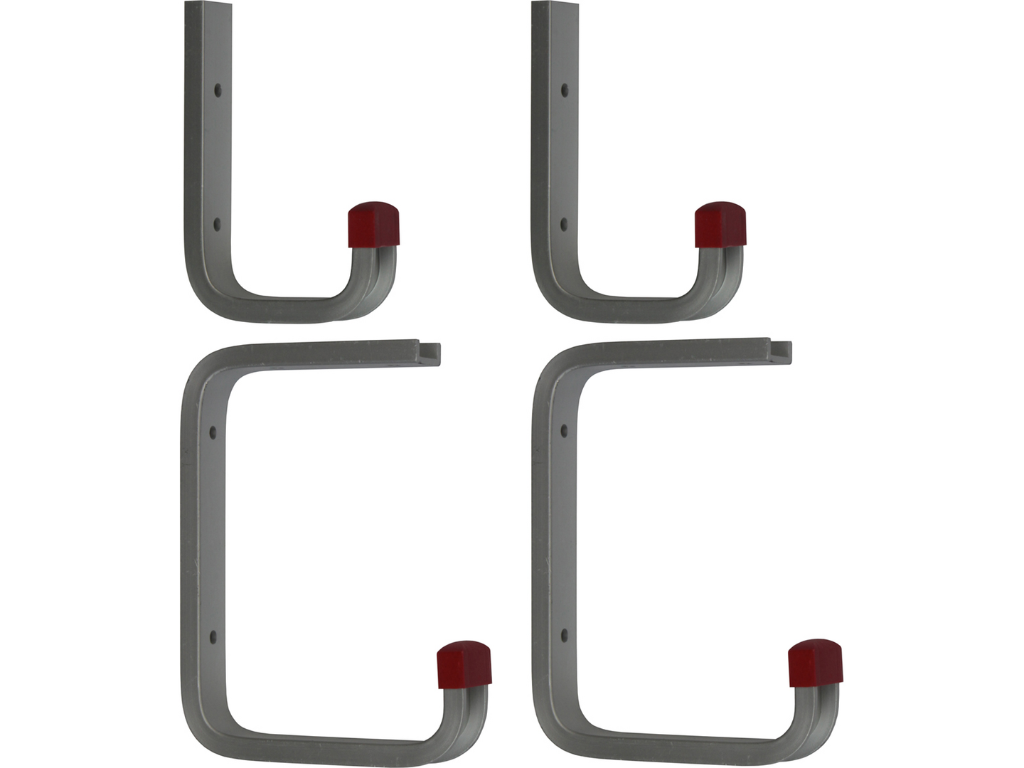 Koukkusetti 4kpl alumiini