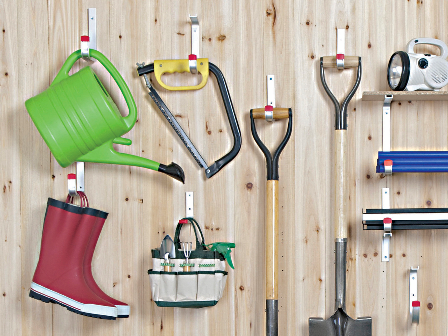 Koukkusetti 4kpl alumiini