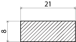 PLANHYVLAD EHL PROLIST FURU OBH 8X21MM