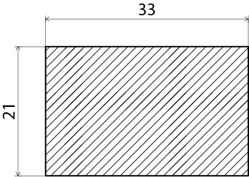 PLANHYVLAD EHL PROLIST EK OBH 21X33MM