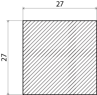 PLANHYVLAD EHL PROLIST FURU OBH 27X27MM