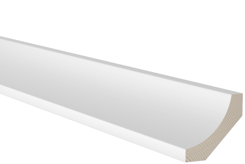 HÅLKÄLSLIST EHL PROLIST FURU VIT 15X56X440