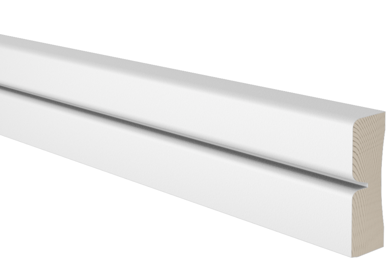 SOCKEL 14X56X4400MM VENTILERAD FURU VIT