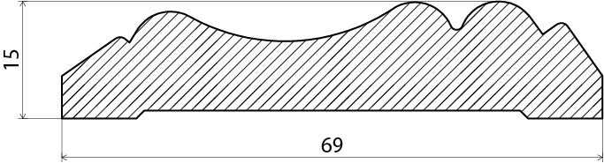 ALLMOGEFODER EHL PROLIST FURU 15X69MM OBH, OBH290